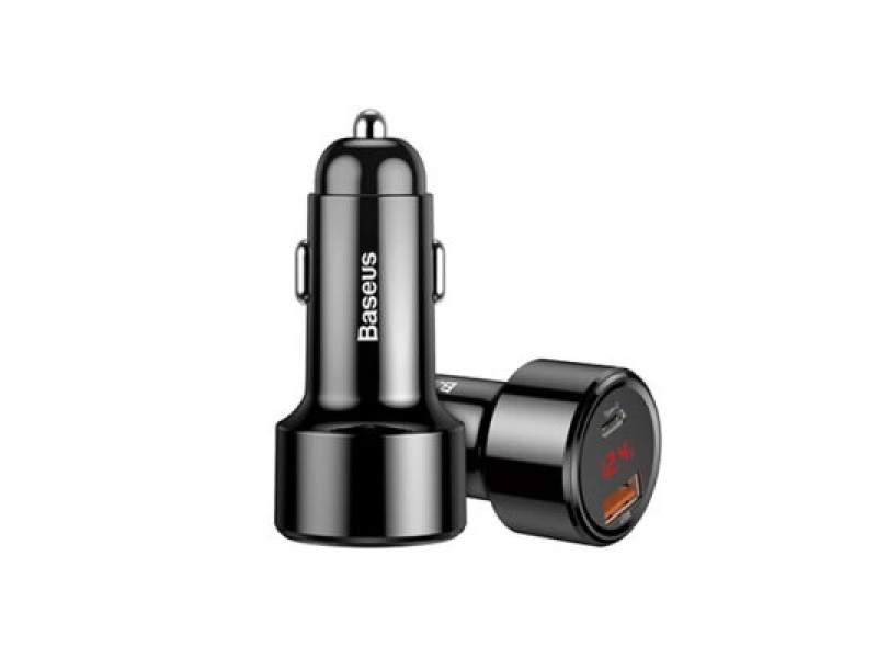 Baseus 45W Magic USB And USB-C QC&PD Car Charger