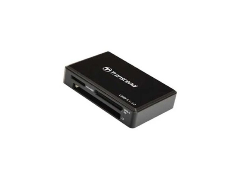 Transcend TS-RDF9K2 USB-3.1 Black Multi Memory Card Reader