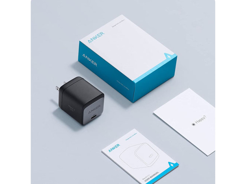 Anker Nano 65W GaN PPS USB C Fast Charger Adapter (A2663)