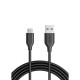 Anker PowerLine USB-C to USB 3.0 Cable 6ft Black (A8166011)