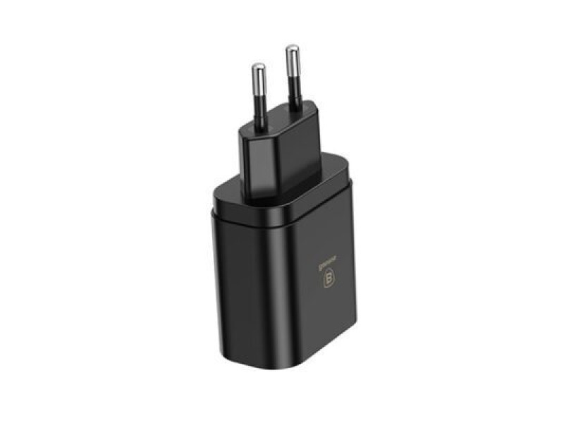 Baseus CCALL-BH01 CCALL-AH01 Mirror Lake Intelligent Digital Display 3USB Travel Charger 3.4A EU CN Black