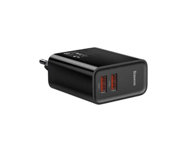 Baseus CCFS-E01 Speed Dual USB 30W Quick Charger