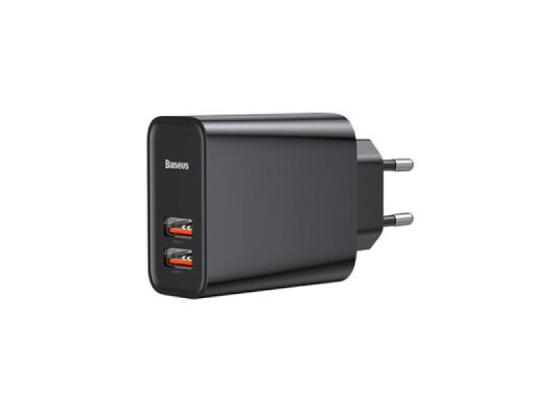 Baseus CCFS-E01 Speed Dual USB 30W Quick Charger