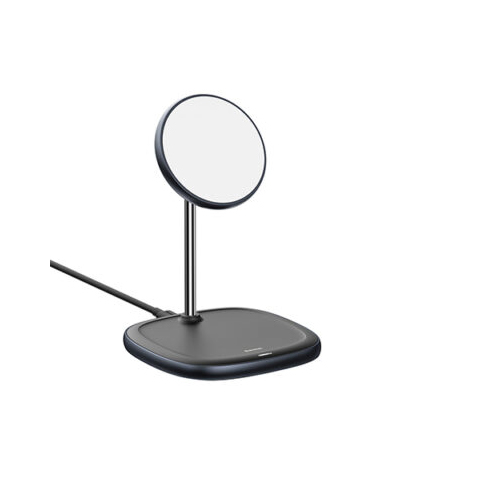 Baseus Swan Magnetic Desktop Bracket Wireless Charger – Black