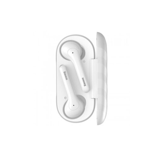Baseus Encok W07 TWS True Bluetooth Dual Earbuds White