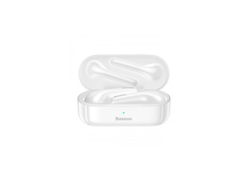 Baseus Encok W07 TWS True Bluetooth Dual Earbuds White