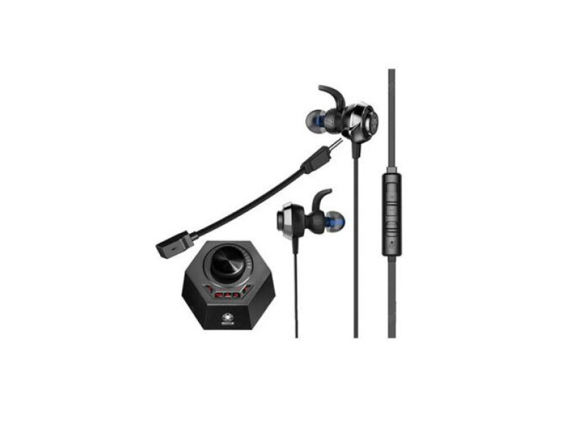 Plextone G50 In Ear Wired Black Gaming Earphone