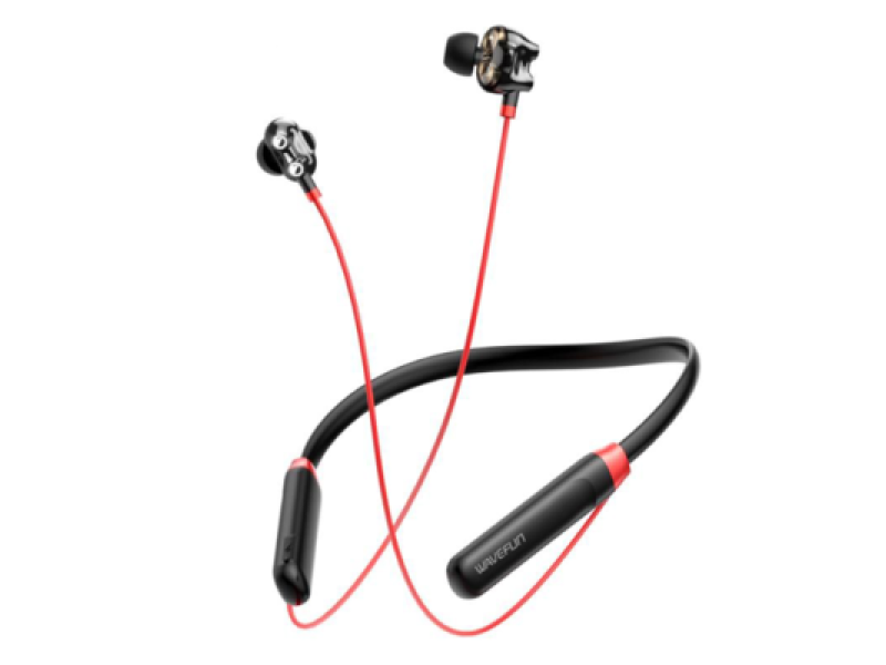 Wavefun Flex U Dual Dynamic Speaker Wireless Neckband Earphone