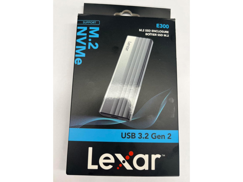 Lexar E300 M.2 PCIe Nvme SSD Enclosure