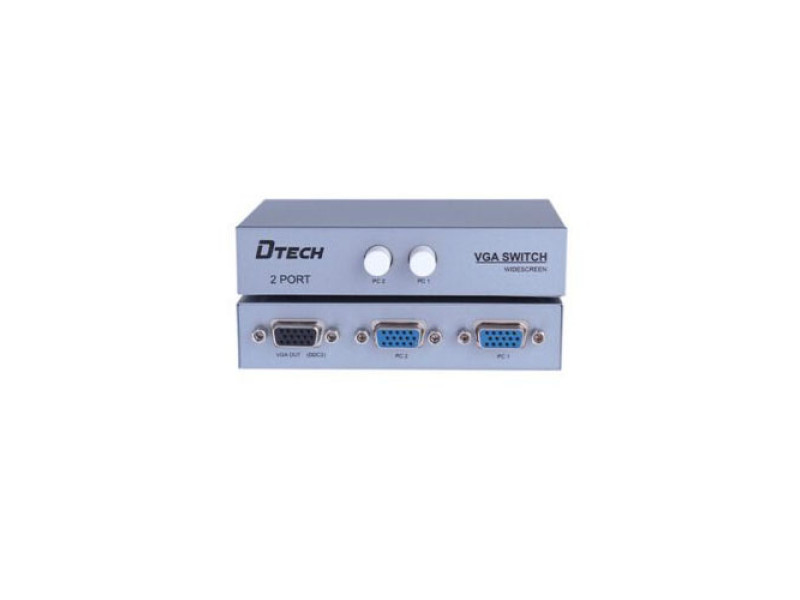 DTECH VGA SWITCH 2PORT DT-7032