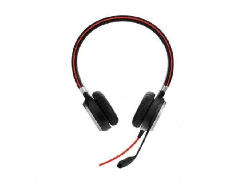 Jabra Evolve 40 DUO USB And 3.5mm jack Black Headphone