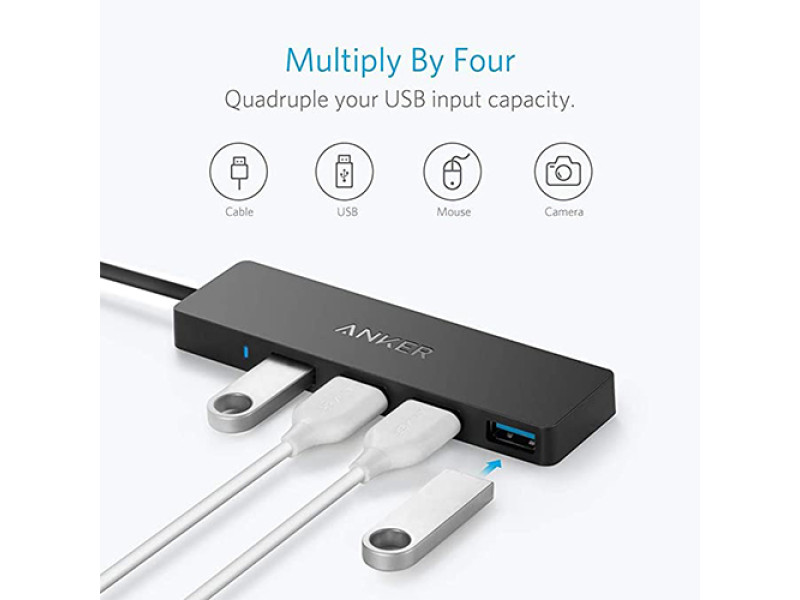 ANKER 4 PORT ULTRA SLIM USB 3.0 HUB (A7516)