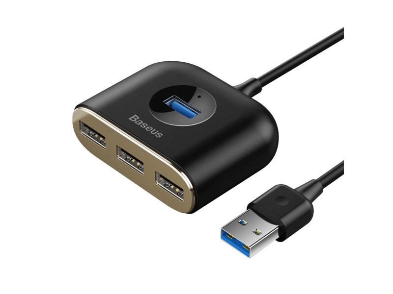 Baseus CAHUB-AY01 Square round 4 in 1 USB HUB Adapter