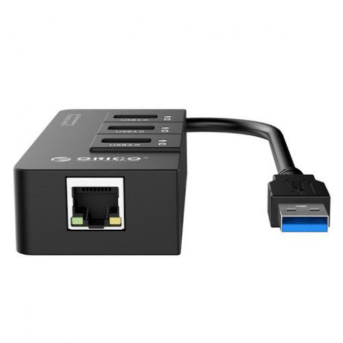 ORICO HR01-U3 USB 3.0 HUB WITH GIGABIT LAN ADAPTER
