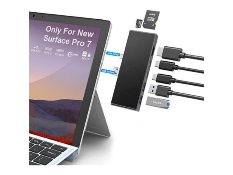 Surface Pro 7 USB-C Docking Station