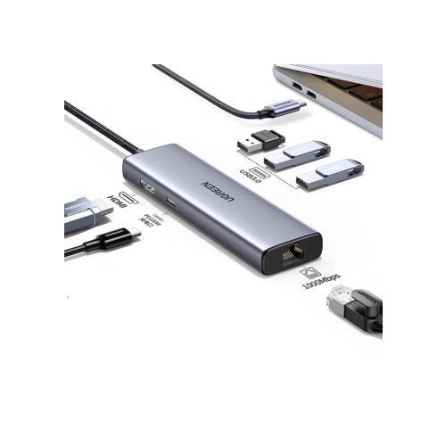 UGREEN 6 IN 1 USB C DOCKING STATION (15598)