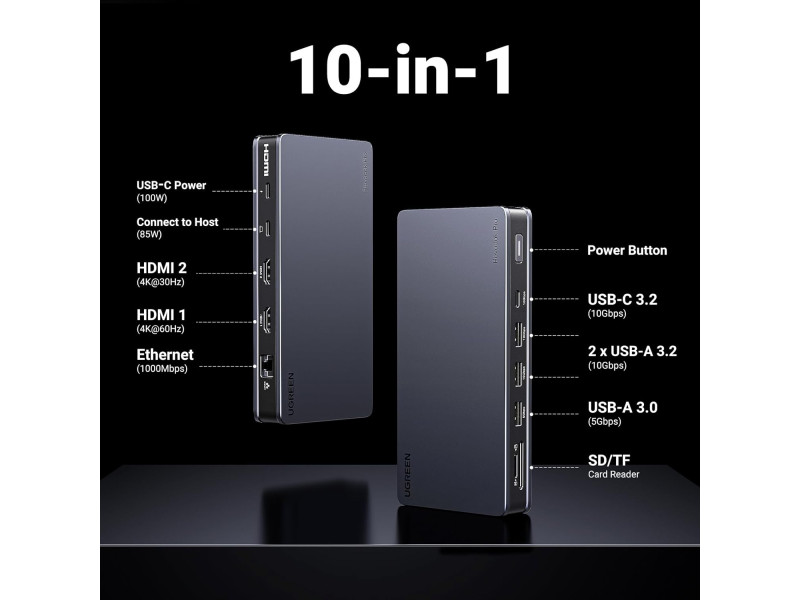 UGREEN REVODOK PRO 2101 USB C DOCKING STATION (15963)