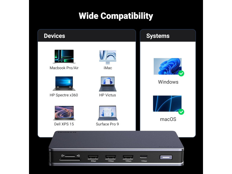 UGREEN REVODOK PRO 2101 USB C DOCKING STATION (15963)