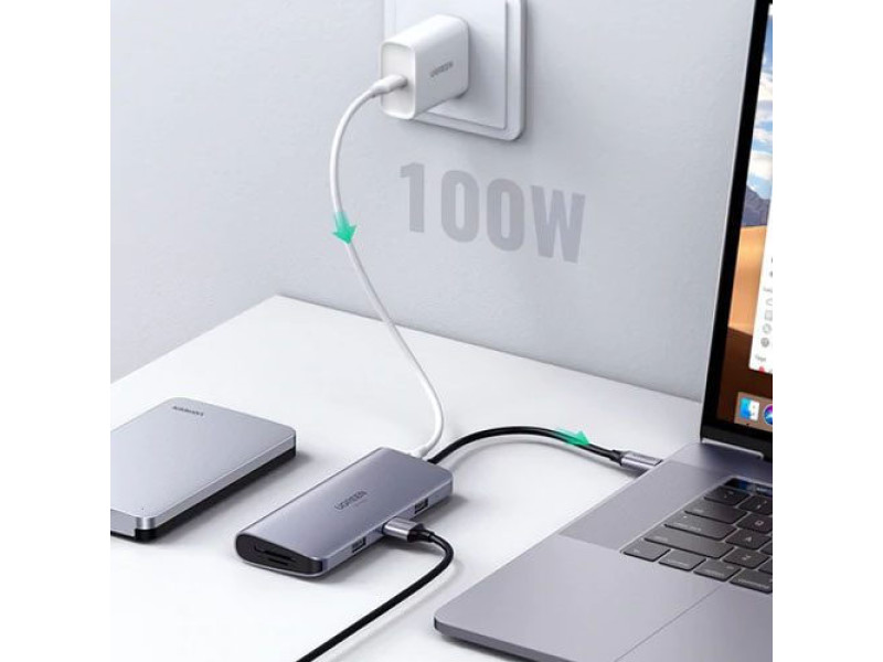 UGREEN USB-C 9-IN-1 4K@60Hz MULTIFUNCTION HUB (70490)