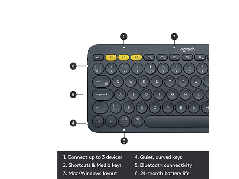 Logitech K380 Bluetooth Multi-Device Keyboard