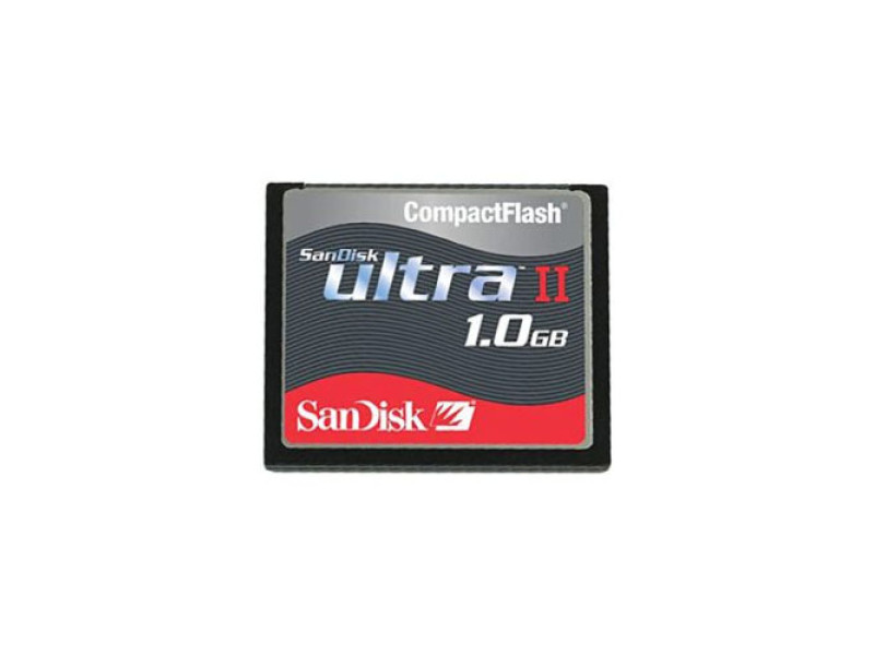 SanDisk 1GB Ultra II Compact Flash Card