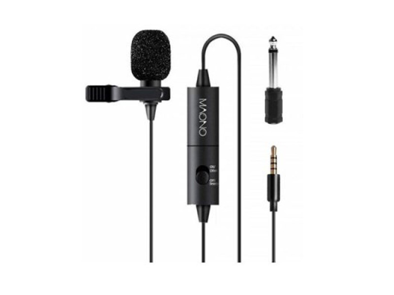 MAONO AU-100 Hands Free Clip-on Lapel Microphone