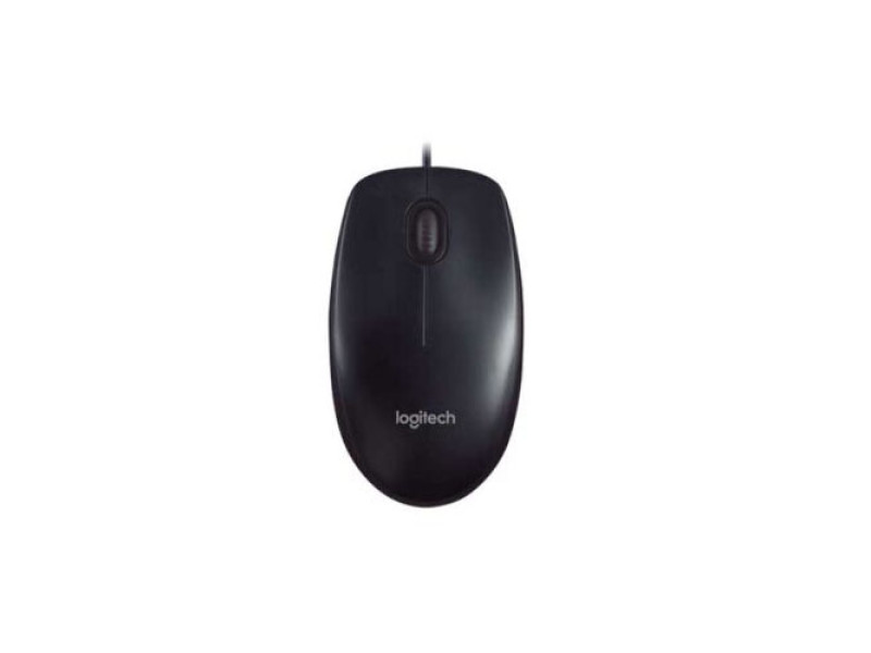 Logitech M90 USB Contoured Shape Mouse