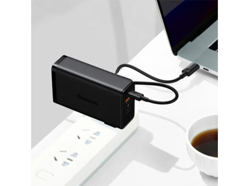 Baseus Power Station 4 Hybrid GaN Power Bank Adaptor 10000mAh 87W