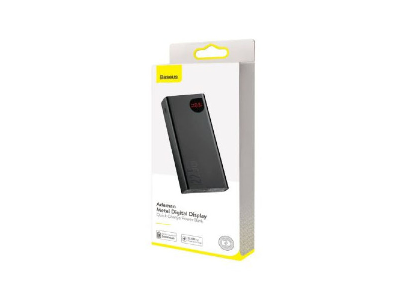 BASEUS ADAMAN METAL DIGITAL DISPLAY 10000MAH 22.5W(PPIMDA-B0A)