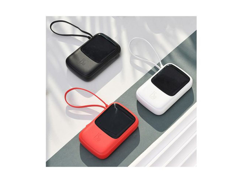 Baseus Qpow Digital Display Power Bank 10000mAh Type-C/Lightning