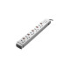 Huntkey PZC504 3 Pin 5 Port White PowerStrip