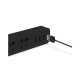 Xiaomi Mi Power Strip 3 Sockets / 3 USB Ports Black (XMCXB01QM)