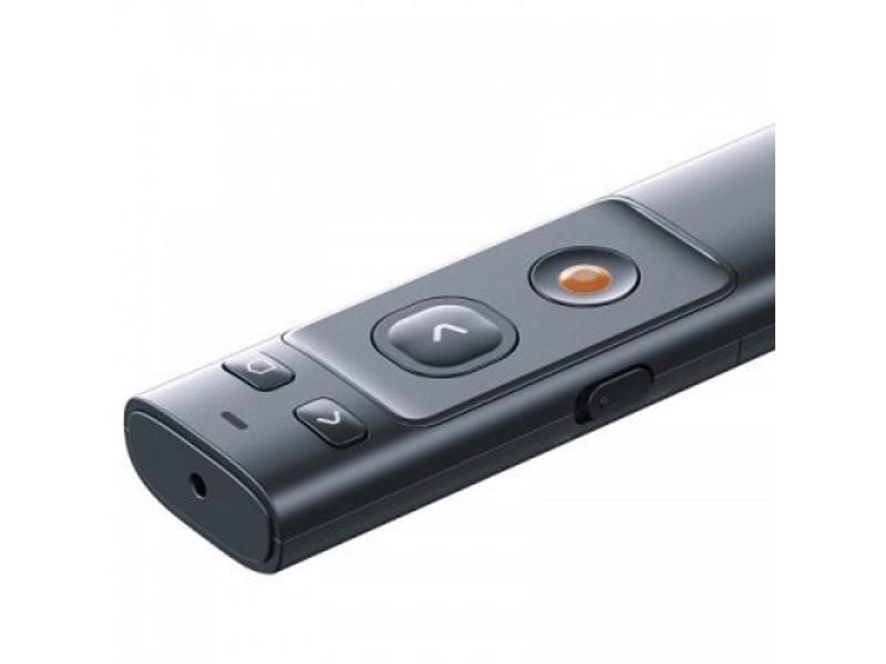 Baseus ACFYB-0G Orange Dot Wireless Presenter Red Laser Grey