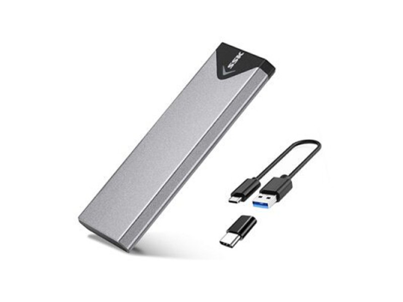 SSK C321 Aluminum USB 3.1 to M.2 GEN-1 Enclosure Adapter