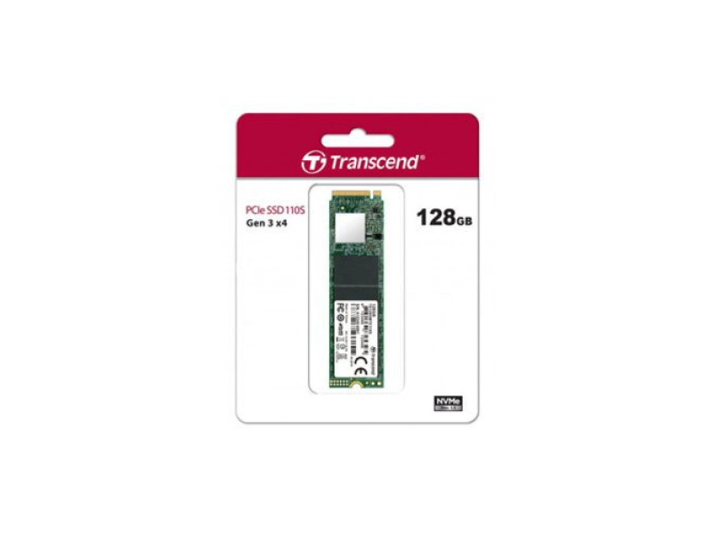 Transcend 110S 128GB M.2 2280 (M-Key) PCIe Gen3x4 SSD Drive