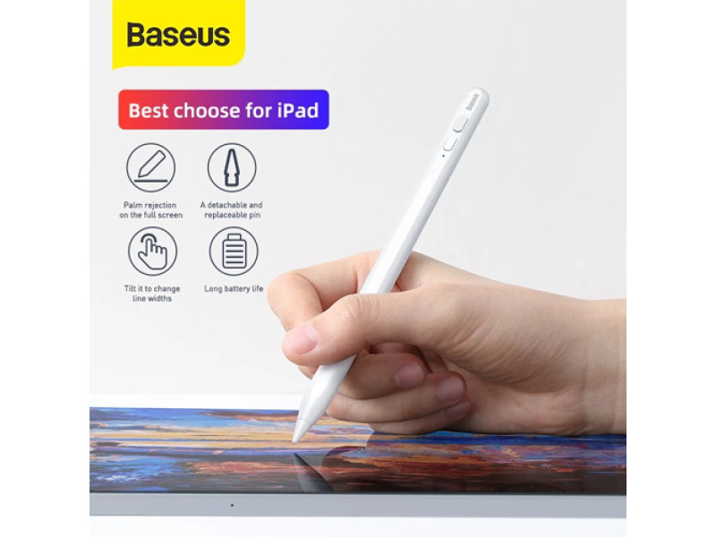 BASEUS ACSXB-C02 SMOOTH WRITING WITH ACTIVE + PASSIVE STYLUS