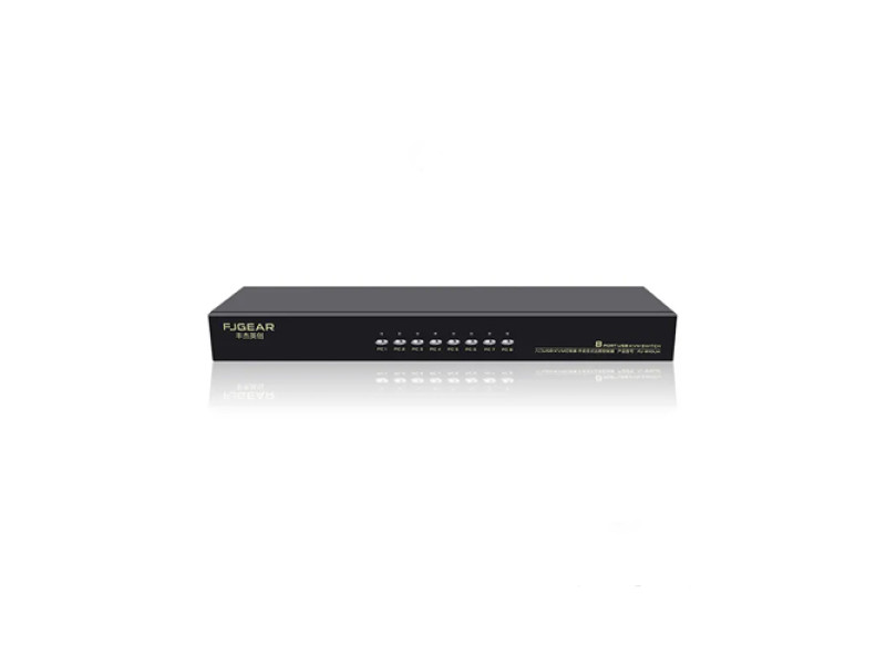 FJGEAR FJ-108UK 4K VGA 8 PORT KVM SWITCH