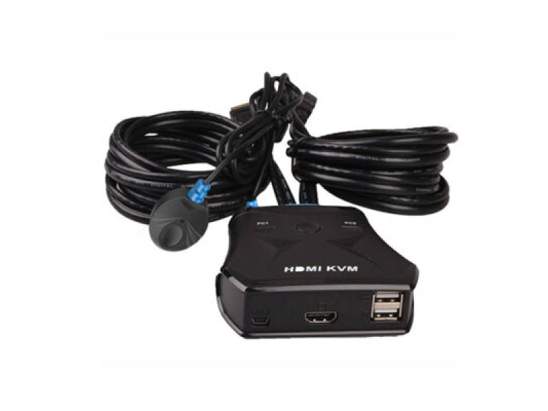 MT-VIKI MT-201HL 2 PORT MANUAL HDMI KVM SWITCH