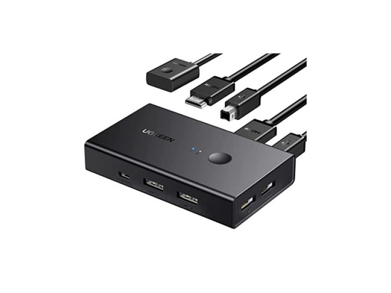 UGREEN 4 IN 1 OUT KVM HDMI SWITCH CM608( 90810)