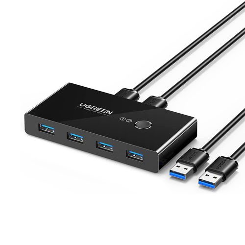UGREEN 2 IN 4 OUT USB3.0 SHARING SWITCH (30768)