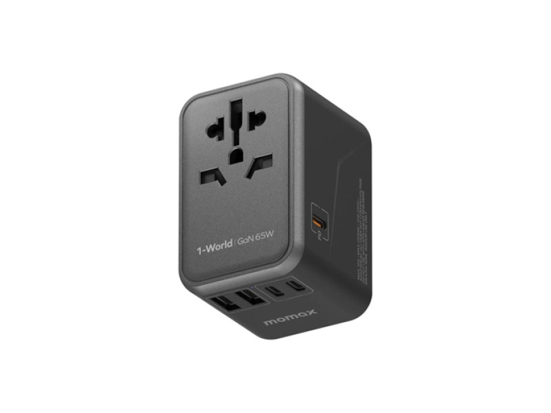 MOMEX 1-WORLD 65W GAN UNIVERSEL TRAVEL ADAPTER(UA8)